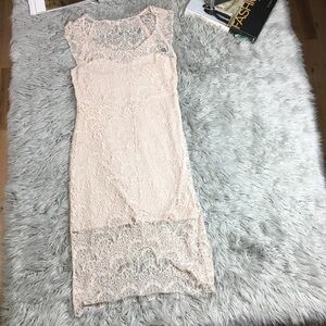 Free People Intimately Lace Midi Dress | Romantic Cottagecore Bridal Cream
